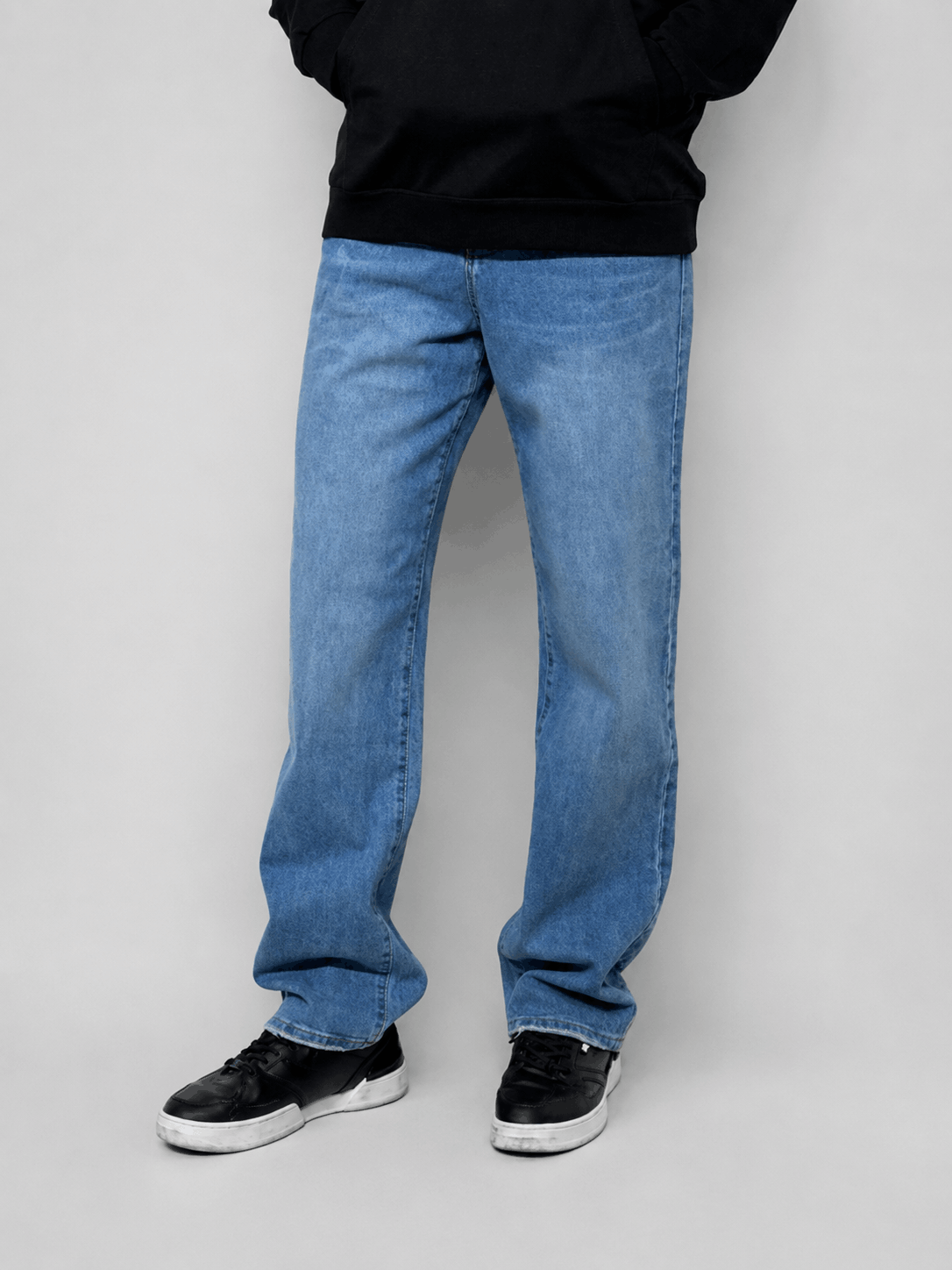 wide leg džinsi