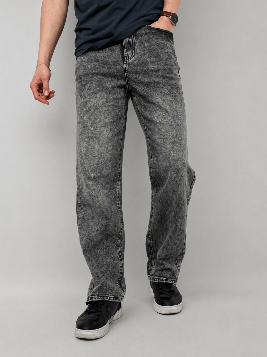 wide leg džinsi